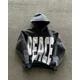 thumbnail image 2 of Sudadera con capucha de gran tamaño con estampado de parche de estrella para hombre y mujer, ropa de calle Y2K, estilo harajuku gótico, hip hop, holgada e informal, deportiva, 2 of 4