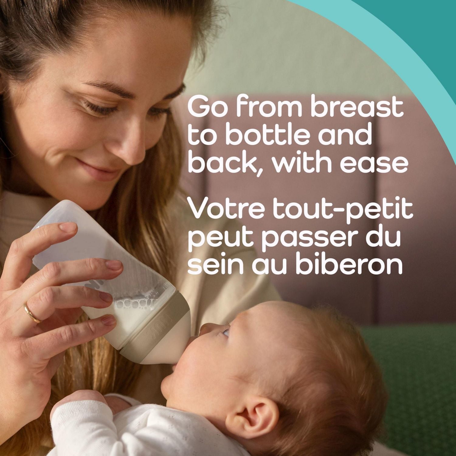 NUK Perfect Match Slow Flow Bottle, 5 oz (150 mL), 3 Pack