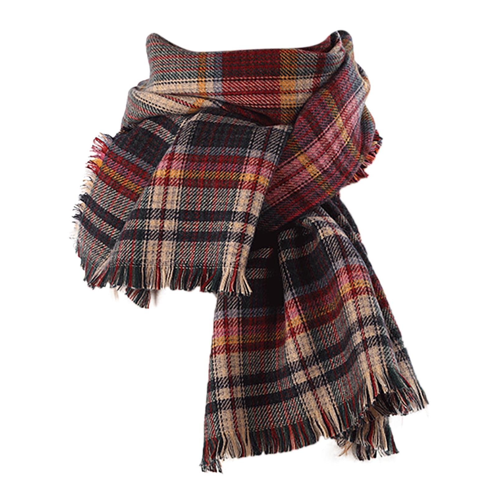 EUMODR Cute Fall Plaid Scarf for Women Warm Soft Kuwait Ubuy