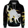 thumbnail image 3 of Ropa de otoño para hombre Sudadera con capucha informal para hombre Sudadera con capucha con estampado de gatito Novedades en sudaderas y sudaderas Sudaderas con capucha Ropa de calle Harajuku para ho, 3 of 4