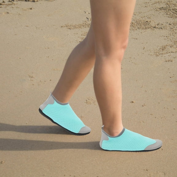 HOMEMAXS Beach Shoes for Men Adult Swim Adults and Women Women's Sky-blue