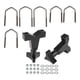 thumbnail image 2 of Gato de elevación de alta altura con tubo de montaje de 1 a 2,5" ajustable, de aleación de aluminio, para SUV. Negro, 2 of 8
