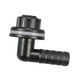 thumbnail image 4 of Conector de codo, boquilla de manguera, accesorio, conector de drenaje compacto para peces Negro, 4 of 9