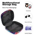 thumbnail image 4 of Octopus Period Pouch Sanitary Napkin Pouch Travel Makeup Bag Small under Clothes Travel Pouch - 4.7x6.6x6.6 in. Velvet, Sponge, 4 of 6
