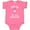 Hot Pink, variant on Inktastic Be My Godmother Baby Girl Girls Baby Bodysuit