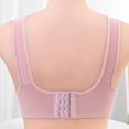thumbnail image 4 of Seamless Bras for Women Skim Floral Bras for Older Women Push up Bra No Underwire Pullover Balconette Breathable Underwear Bralettes Cotton Bras for Women Wirefree 36/80, 4 of 9