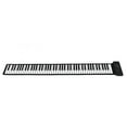 thumbnail image 1 of Teclado De Piano Enrollable, Función De Acordes, Reproducción, Grabación Portátil, Teclado Enrollable Plegable De Silicona Para Niños, 1 of 7