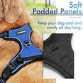 thumbnail image 2 of rabbitgoo Dog Harness  No-Pull Pet Harness with 2 Leash Clips  Adjustable Soft Padded Dog Vest  Reflective No-Choke Pet Oxford Vest with Easy Control Handle for Small Dogs  Beige  XS, 2 of 9