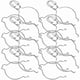 thumbnail image 1 of 12-Pack 93mm Stainless Steel Sealing Clips for Mason Jars, Airtight Food Storage Accessories, 1 of 4