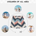 thumbnail image 6 of FORMRS Boys Swim Trunks Quick Dry Mesh Liner Boardshorts Sizes XS-XL, Pink Geometric, 6 of 7