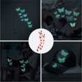 thumbnail image 5 of Bienvenido Luminoso tridimensional mariposa dormitorio habitación infantil decoración de pared pegatinas de pared, 5 of 5