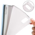 thumbnail image 5 of For Lenovo Tab P11 Gen 2 Transparent Pen Tray Tri-Fold Leather Case Lavender Purple, 5 of 5