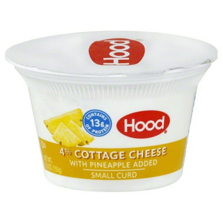 Hood 4 Milk Fat Pineapple Flavored Small Curd Cottage Cheese 5 3