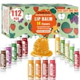 thumbnail image 1 of Bálsamo labial Yopela, paquete de 112 humectantes naturales para labios con vitamina E, 1 of 8