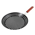 thumbnail image 2 of Sartén para asar, placa para parrilla, fácil de limpiar, mango plegable, sartén para asar en interiores o exteriores, sartén para cocinar para viajar, 2 of 9