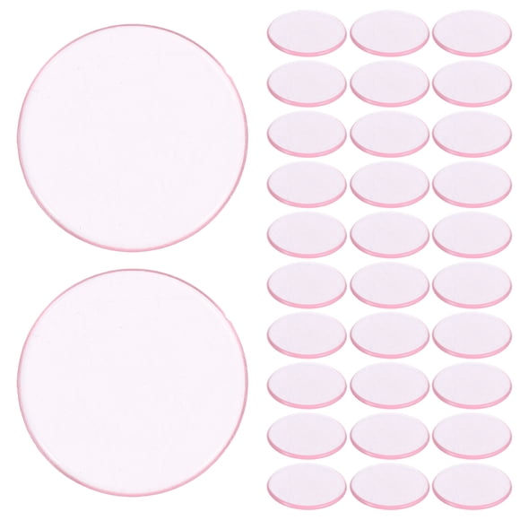 Miangastore 100pcs Translucent Bingo Markers Bingo Supplies Plastic Bingo Counting Chips Game Counting Chips