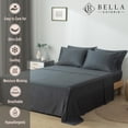 thumbnail image 2 of Sheet Set BC Bella Coterie Luxury Bamboo Viscose King Size, 2 of 7