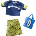thumbnail image 2 of Barbie Toy Story Clothes: Alien Top & Skirt, Rocket Purse, 2 of 2
