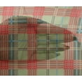 thumbnail image 3 of oneOone Viscose Chiffon Fabric Tartan Check Printed Craft Fabric BTY 42 Inch Wide, 3 of 4