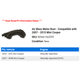 thumbnail image 2 of Air Mass Meter Boot - Compatible with 2007 - 2015 Mini Cooper 2008 2009 2010 2011 2012 2013 2014, 2 of 2