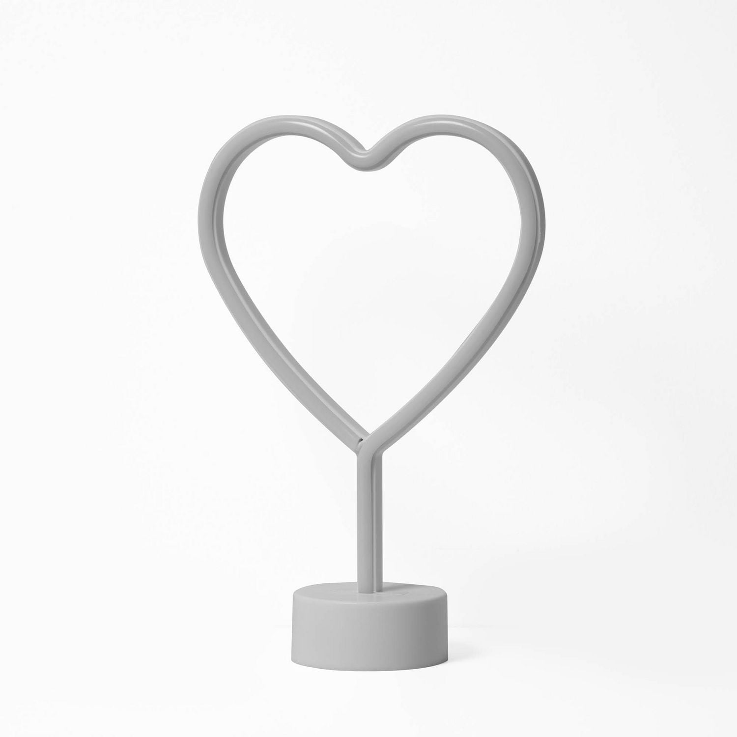 Merkury Innovations – Néon LED en forme de cœur de 12 pouces, LED roses (Lot de 1)