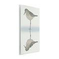 thumbnail image 3 of Stupell Industries Tranquil Sandpiper Bird Reflection Shallow Beach Shoreline Graphic Art Unframed Art Print Wall Art, Design by Ziwei Li, 3 of 5