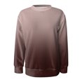thumbnail image 5 of Womens Crewneck Oversized Sweatshirts Long Sleeve Gradient Printed Tops Fall Fashion 2025 Pullover Sweaters Winter Clothes, 5 of 6