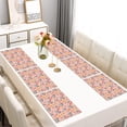 thumbnail image 2 of Pink Cow Flower Cow Pattern Summer Placemats Table Placemats Set Of 6-Linen Kitchen Washable Placemats Table Mats 11.8"x17.7" Non-Slip Heat Resistant, 2 of 5