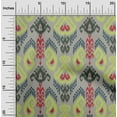 thumbnail image 1 of oneOone Cotton Flex Fabric Swirl & Paisley Ikat Printed Fabric 1 Yard 40 Inch Wide, 1 of 4
