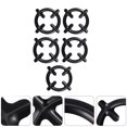 thumbnail image 4 of Weiweiguan 5 Pcs Practical Iron Gas Stove Racks Gas Stove Brackets Fire Stove Racks (Black), 4 of 6