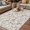 Multicolor, variant on Spring Flowers Outdoor Rug for Patio/Deck/Porch, Non-Slip Large Area Rug 5 x 8 Ft, Blue Pink Floral Leaves Farmhouse Vintage Plants Indoor Outdoor Rugs Washable Area Rugs, Camping Rug Carpet Runner