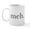 White, variant on CafePress - Meh. Mug - 11 oz Ceramic Mug - Novelty Coffee Tea Cup
