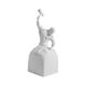 thumbnail image 3 of Estatua de inspiración tallada, coleccionable, para estantería, objetos decorativos. Blanco, 3 of 9