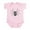 Petal Pink, variant on CafePress - Spider Infant Bodysuit - Baby Light Bodysuit, Size Newborn - 24 Months