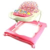 Well Padded Pink Music Playing Baby Walker w/Adjustable Height, Lights, Sounds for Babies
