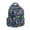 Colorful Space Dino, variant on HUIACONG Pink Cute Puppy Kids Backpack for Primary School Students Large Capacity Breathable Adjustable Straps Water Resistant for Boys Girls 6‑18 Daily Travel
