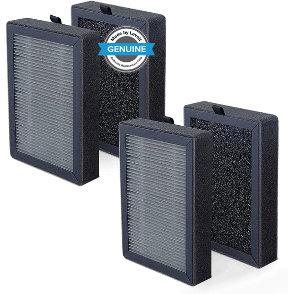 Repuesto para purificador de aire LEVOIT LV-H128, 3 etapas, paquete de 2