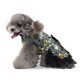 thumbnail image 5 of AURORA TRADE Vestido para perro, falda de cachorro, vestidos de princesa para perro, vestido de boda con borde de encaje, vestidos de perro de lujo con lazo, disfraz para perros pequeños, niñas y, 5 of 8