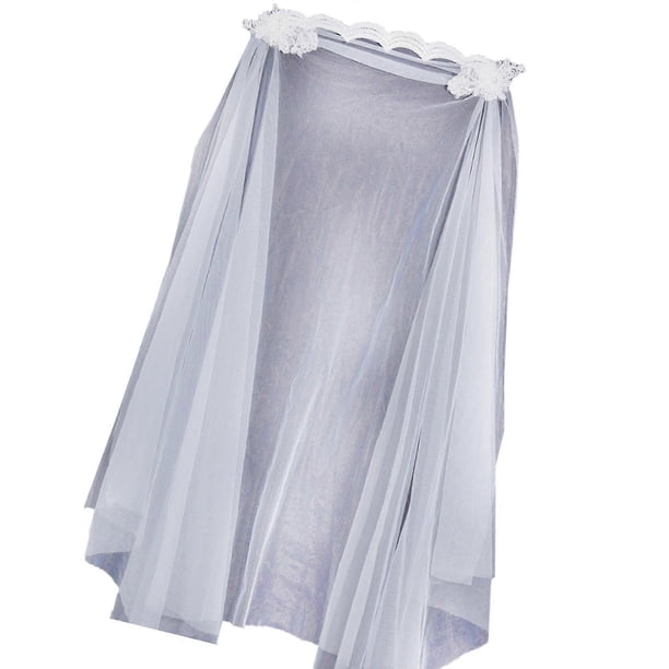 French Styles Pearls Decors Wedding Veils Breathable Sheer Headwear Easy To Wear Design For Wedding Dress Formal Occasion