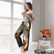 thumbnail image 5 of Balery Adorable Flower Field Cow Pantalones de pijama para mujer, pijamas ultraligeros, pantalones de estar por casa-X-Large, 5 of 6