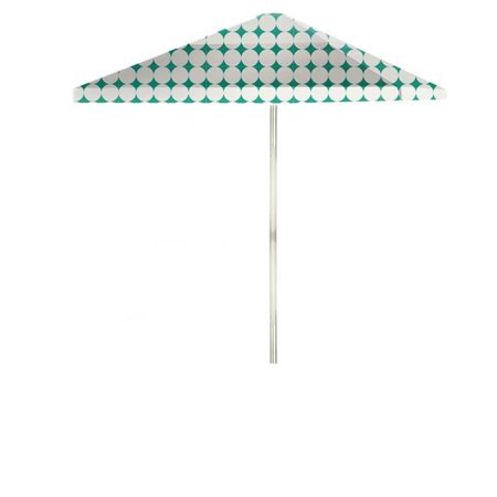 Best Of Times 1020w2101 Tw Diamonds Dots 6 Ft Square Market Umbrella 44 Teal White Walmart Canada