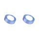 thumbnail image 4 of Bewildely Cinta de papel de regalo, decoraciones, suministro de ropa, accesorios para manualidades DIY, cintas de poliéster ligeras, azul cielo 20 Celeste 20 2piezas, 4 of 6