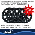 thumbnail image 5 of Coast To Coast IMP492BLK IMPOSTOR ® WHEEL COVER, 5 of 5