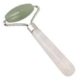 thumbnail image 2 of Rodillo de jade artesanal para reafirmar la piel, finamente pulido, reduce la hinchazón, masajeador facial, cuidado de la piel., 2 of 14
