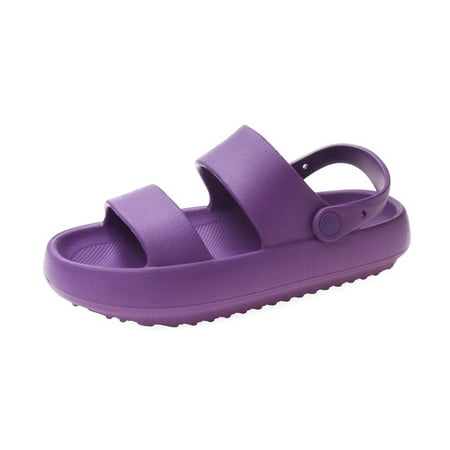 

Unisex Thick Sole Slipper Fashion Beach Sandals Men Women Slipper Anti-Slip Waterproof Sandals Flip Flops Women Men Casual Shoes