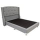 thumbnail image 3 of Box Base Cama King Size + Cabecera Zefyr Gris, 3 of 7