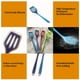 thumbnail image 5 of Naiovety Huevo Pescado Sartén Cuchara Frito Pala Espátula Utensilios de cocina Utensilios de cocina de silicona Juego antiadherente Utensilios de cocina Cocina y Comedor Azul Naiovety HA004862-02, 5 of 6