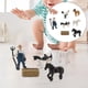 thumbnail image 5 of Figuras Simución, Juguetes de Aprendizaje, Juguetes Educativos, Suministros para Fiestas para Niños de 3, 4 Y 5 años, Niños , 8 piezas Macarena Figuras de animales, 5 of 8