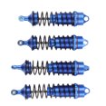 thumbnail image 1 of Amortiguador trasero delantero RC 4 Uds para ARRMA 1/8 para Typhon para amortiguador de resorte de coche RC de aleación de aluminio Outcast azul, 1 of 12