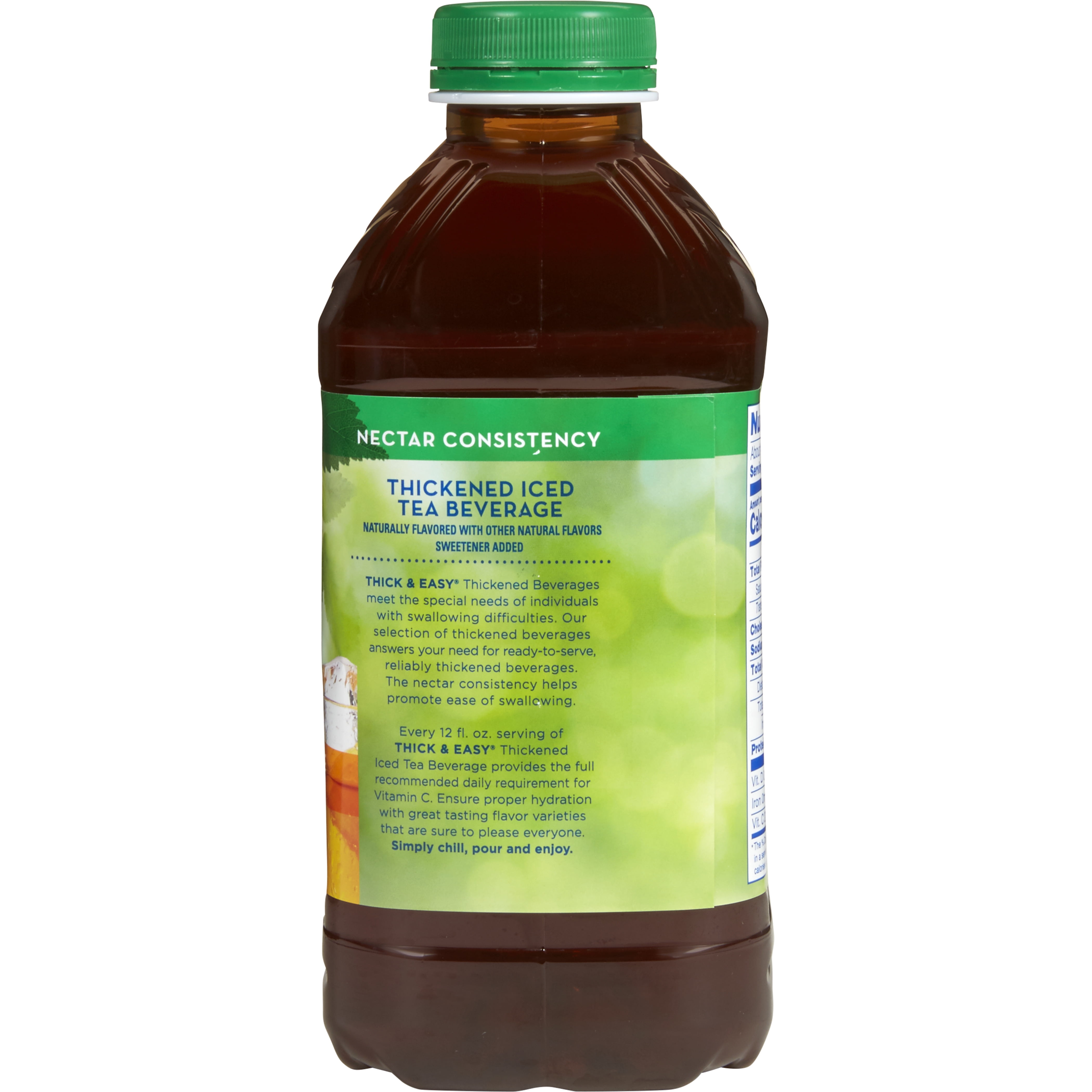 Thick & Easy Thickened Beverage Iced Tea 46 oz. Bottle 6 Ct